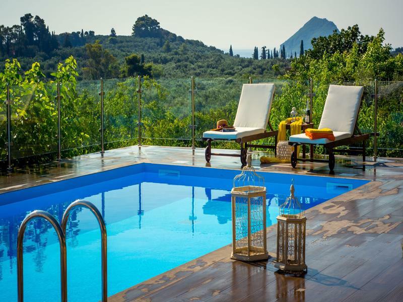 Villa Natura Prive Swimming Pool Lithakia  Exterior photo